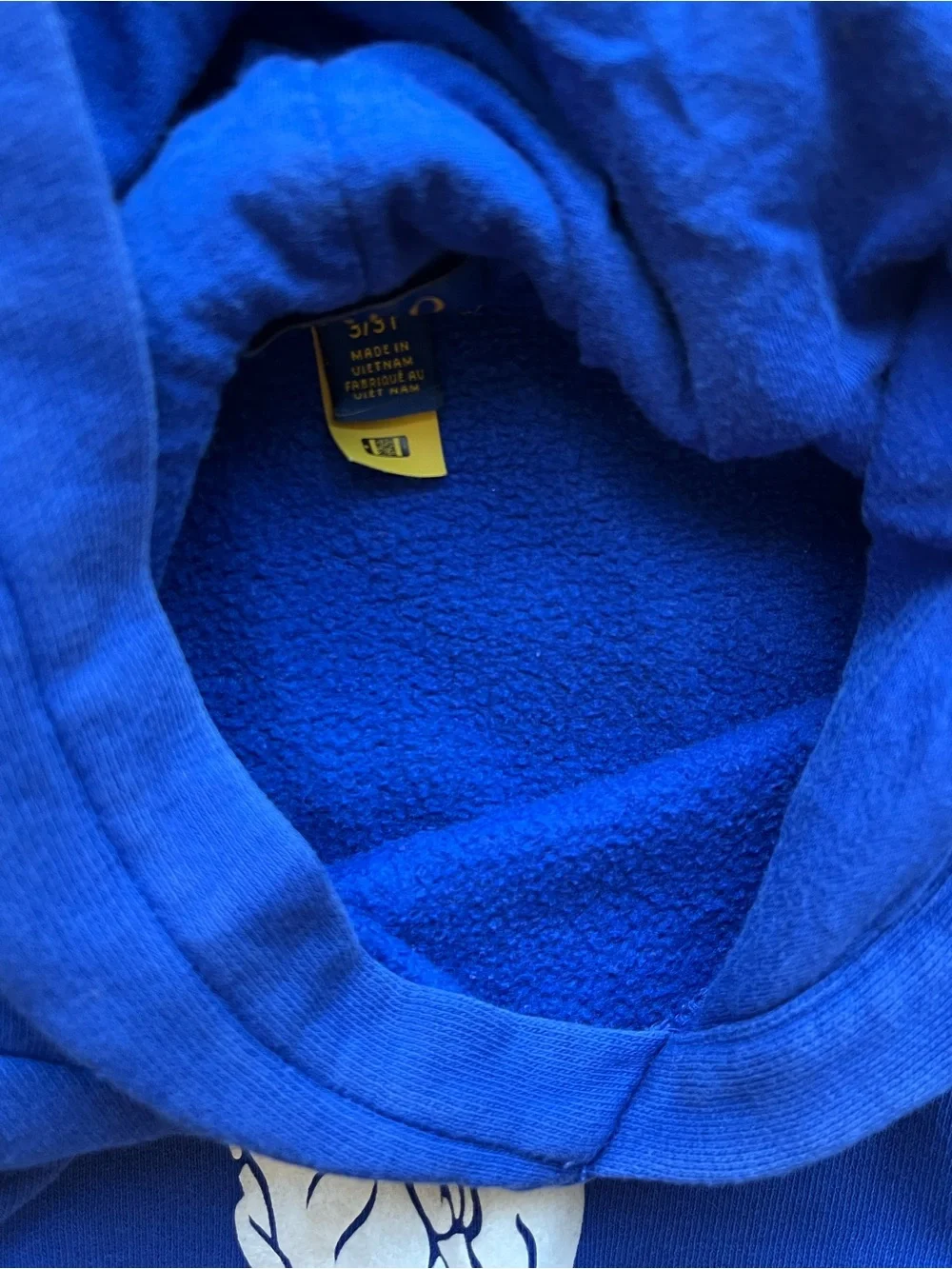 Ralph Lauren Kids Blue Polo Player Hoodie 3T